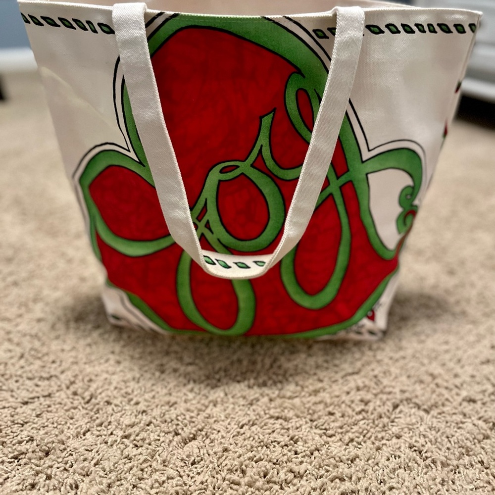 Brighton Holiday Canvas Tote